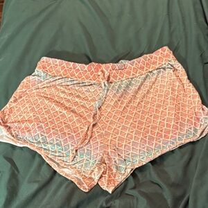 Colorful Geometric Patterned Shorts